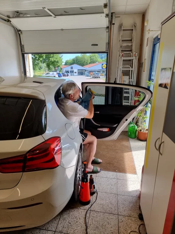 Projektaufnahme aus unserer Scheibentönung